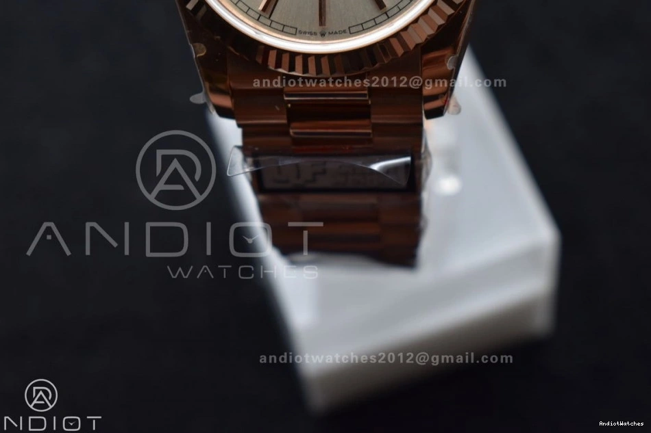 V5 DayDate Best (Gain FastDry 904L Edition 670 Steel QF Bracelet Silver vr3255 RG Weight) President Dial 36 on 0217